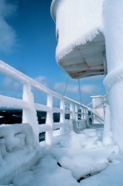 Iced Ship by NOAA